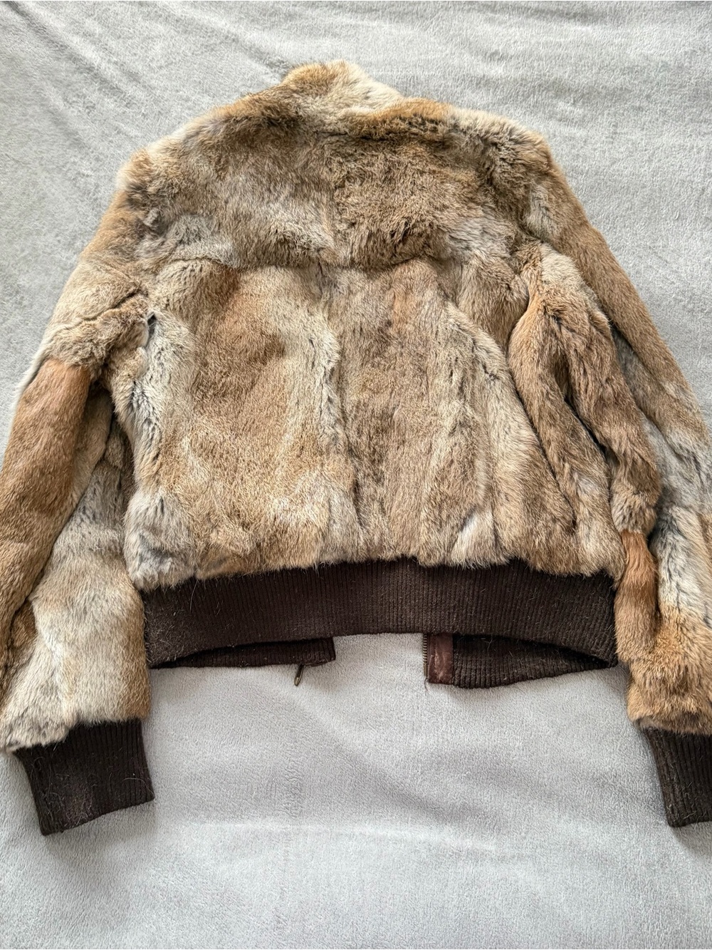 Rabbit fur jacket - Picture 4 of 5